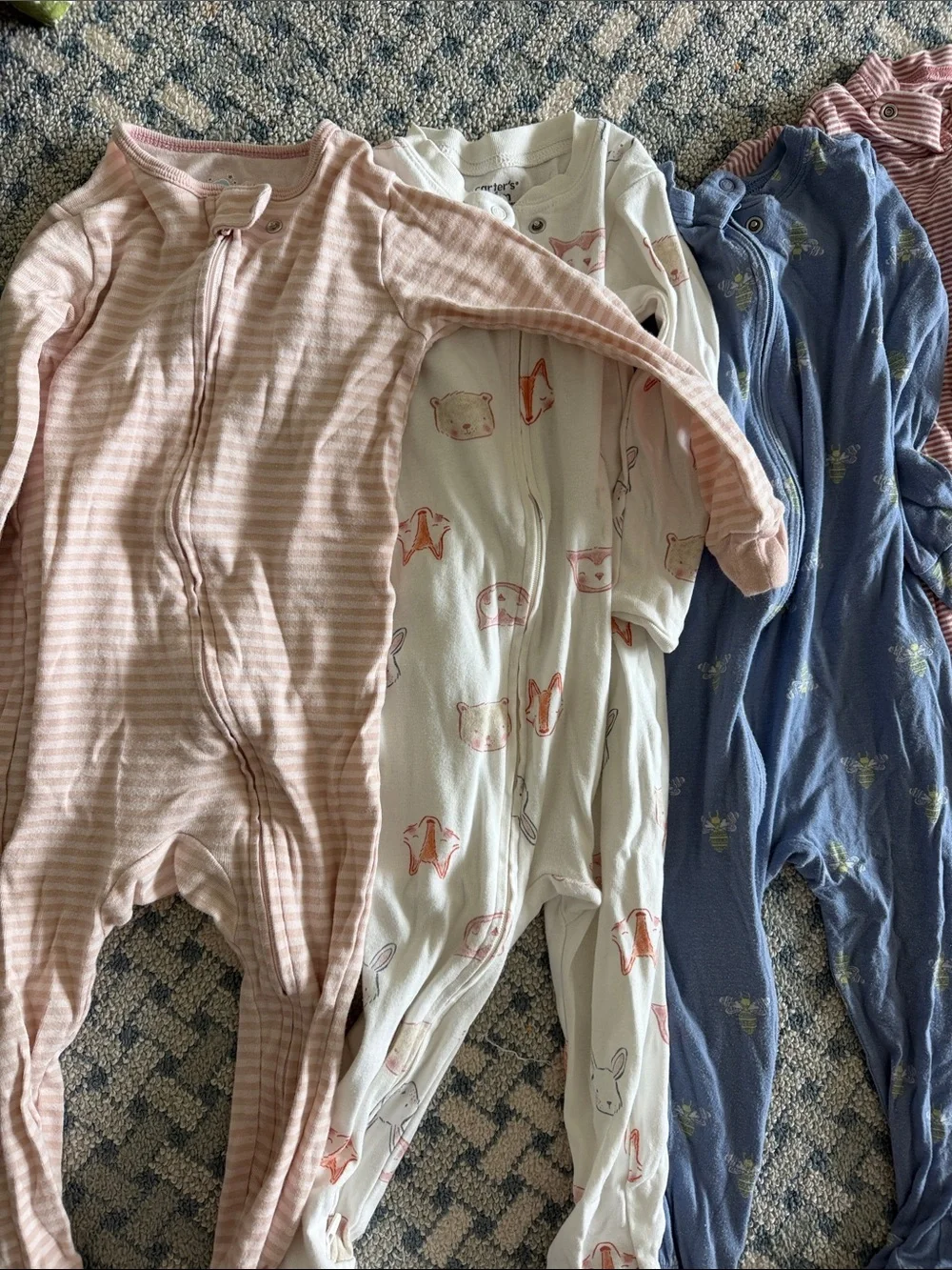 24 month - Set of 12 Pink and Pastel Mixed Sleepwear Set